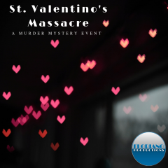St. Valentino's Massacre, murder mystery dinner party event hosted by Floriano Productions in Sandusky, Ohio