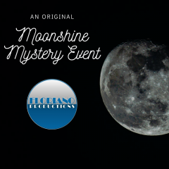 Moonshine Murder Mystery Party event, hosted by Floriano Productions in Roanoke, VA